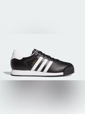 Adidas Samoa Shoes Sneakers Lace Up Black White Men's 12.5